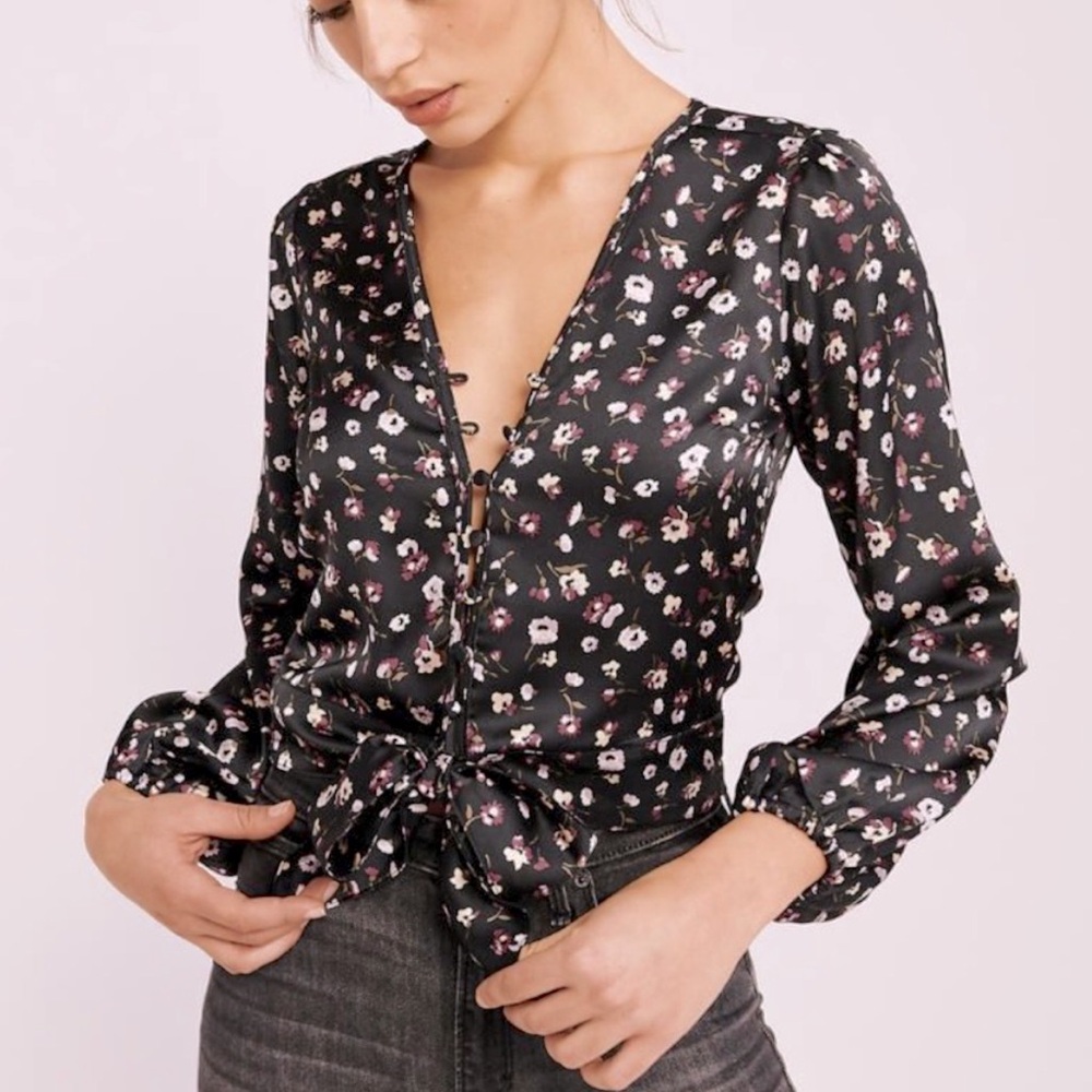 Abercrombie & Fitch Satin Top